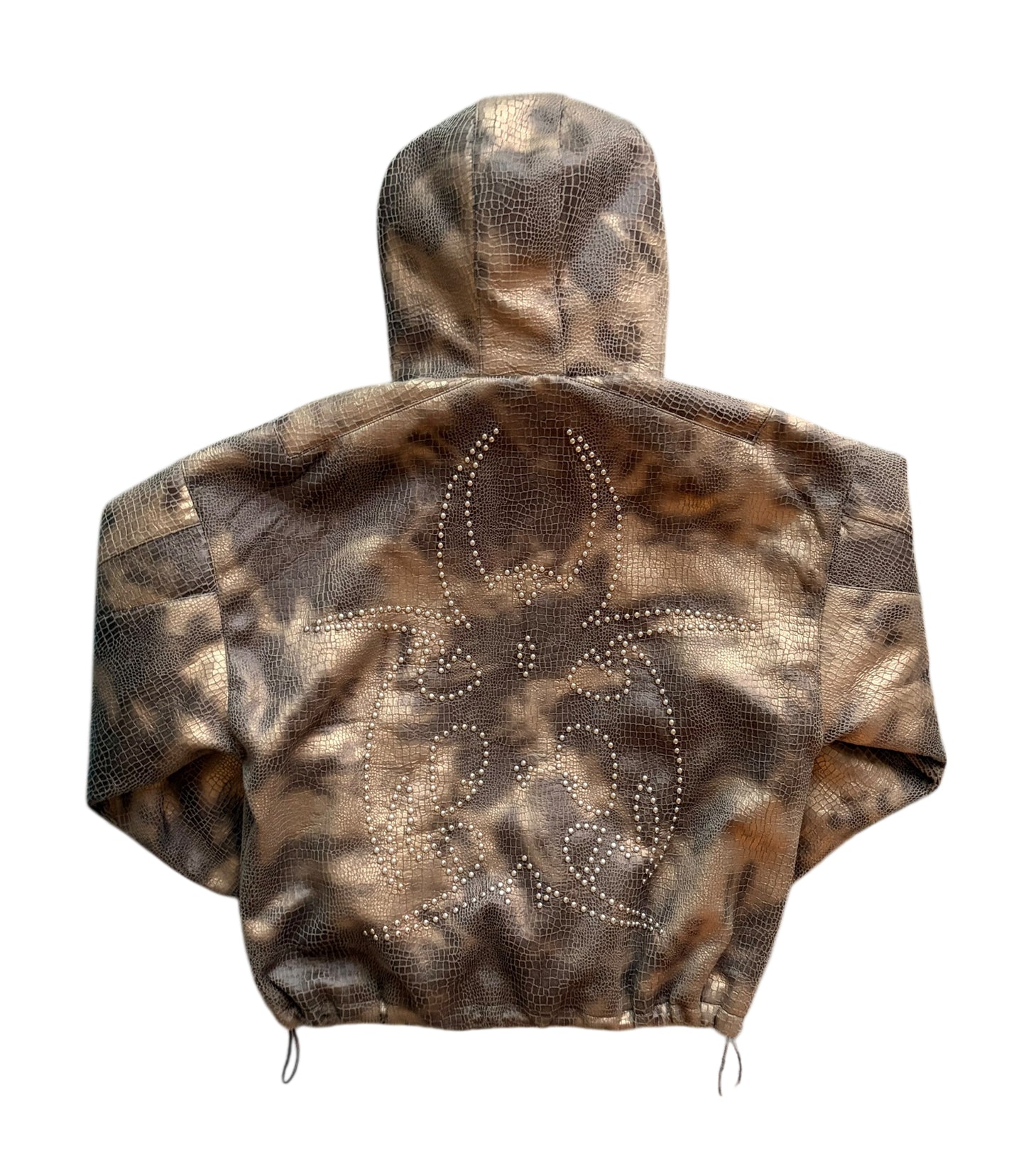 Studded Reptilian Jacket