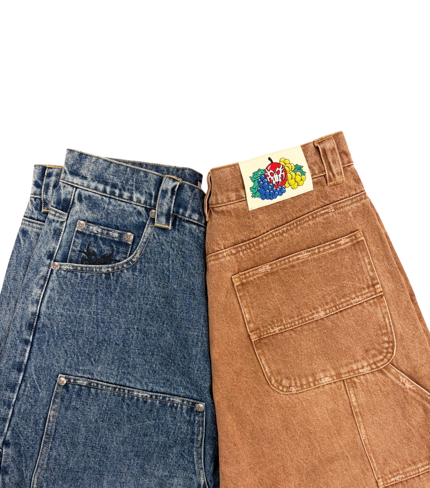 Denim Carpenter Pants