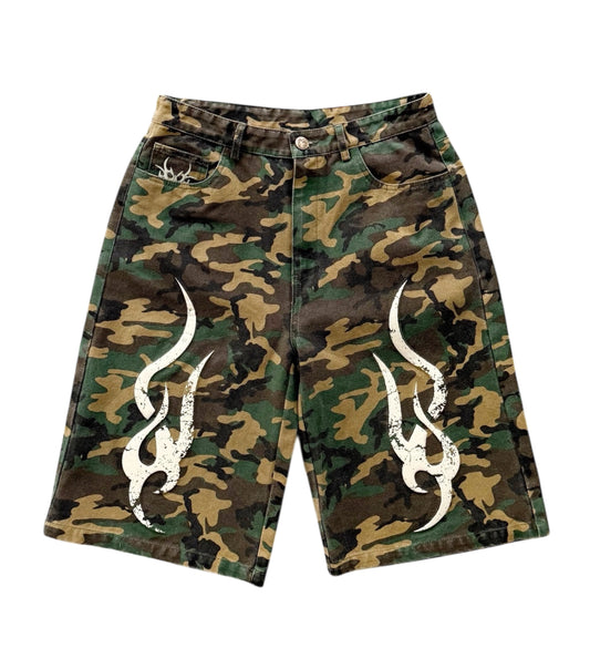 3D Camo Shorts