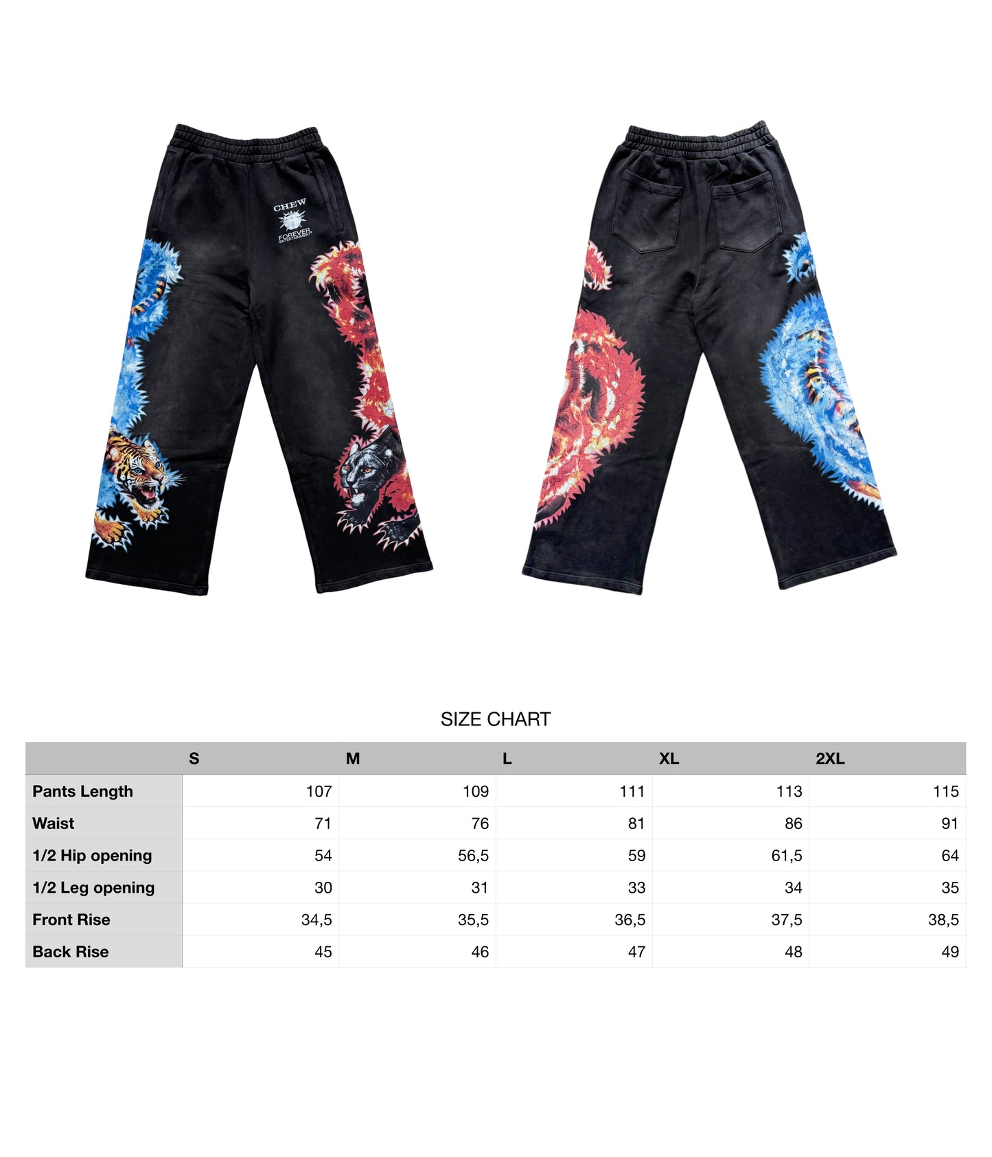 Black Feral Sweatpants